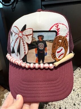 Baseball Hat with Custom Patch
